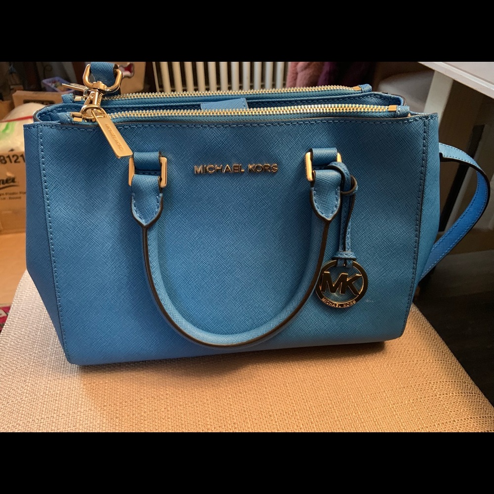 Michael kors small Sutton saffiano leather satchel